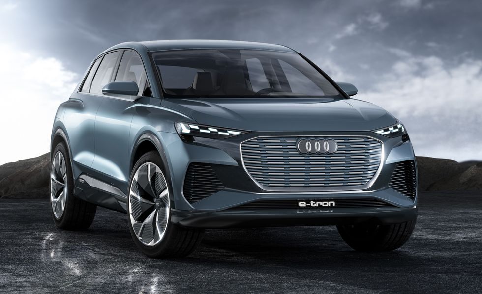Audi Q4 e-tron VUS électriques 2021