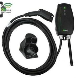 Borne de recharge residentielle evduty de 30A- SMART-HOME (EVC30-2530-001xx) + NEMA 6-50 (CPH50-L23-P)